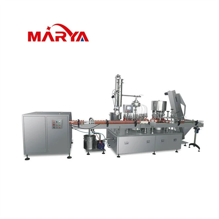 glass syrup filling machine glass syrup filling machine